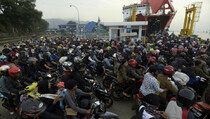 Malam Ini, Arus Mudik di Merak Diprediksi Ramai