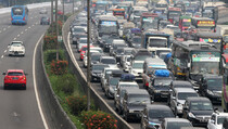 Hingga H+2, GT Cikarang Utama Tetap Dipadati Kendaraan Keluar Jakarta