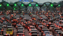 Antrean GT Palimanan Arah Jakarta Masih Normal