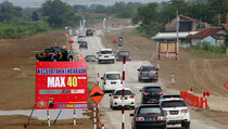 Laju Kendaraan Pemudik di Tol Fungsional Maksimal 40 Km Per Jam