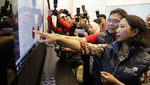 Menteri BUMN Kunjungi Crisis Center TekomGroup