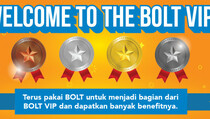 BOLT! Hadirkan Program Loyalitas Pelanggan