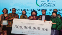 Proyek Bank Sampah Bintang Sejahtera Raih UID-UNSDSN Award
