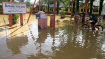 Banjir Kepung 5 Kecamatan di Aceh Jaya