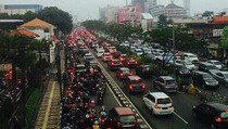 Rasio Kemacetan Jalan Margonda Masih Batas Normal