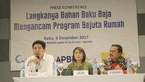 Kelangkaan Bahan Baku Baja Ancam Program Sejuta Rumah