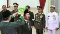Jokowi Lantik Djoko Setiadi sebagai Kepala BSSN