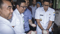 Jaga Stok, Food Station Beli Beras 350 Kontainer