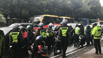Polisi Tindak 643 Pelanggar Marka Khusus Sepeda Motor
