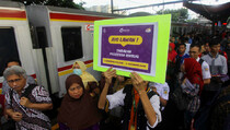 KCI Kampanyekan Cegah Pelecehan Seksual di KRL
