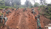 Pengerjaan Jalur Puncak Capai 80 Persen