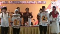 Pilgub Jatim, Khofifah-Emil No.1 Gus Ipul-Puti No.2
