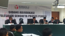 Bawaslu Gelar Sidang Sengketa Partai Rakyat dengan KPU
