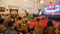 Jokowi Sindir Perbankan Indonesia Tak Berani Ambil Risiko