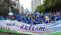 YAI Gelar Jalan Bersama Peduli Autisme
