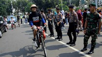 Aksi Gerakan #2019GantiPresiden di Car Free Day