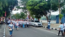 1.200-an Peserta Ikuti Gerak Jalan Sehat Gowok 2018