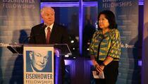 Mari Pangestu Raih Penghargaan Tertinggi Yayasan Eisenhower