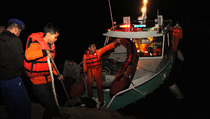 Pencarian Korban Kapal Tenggelam di Danau Toba