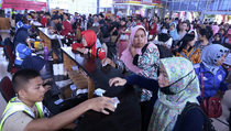 Kepadatan Arus Balik Pelabuhan Bakauheni