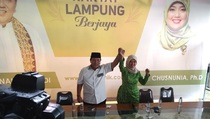 Pasangan Calon Gubernur dan Wakil Gubernur Lampung Terpilih Dilantik Rabu