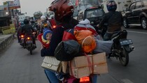 Jumlah Pemudik Sepeda Motor Meningkat 10,7%