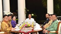 Ada Bandrek pada Makan Malam Jokowi dan Ketum Partai Koalisi