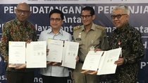 Empat BUMD DKI Tandatangani MoU Pengembangan Dua TOD
