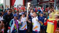 PTPP Turut Sukseskan Kirab Obor Asian Games 2018 di Sumsel