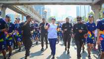 Jelang Pembukaan Asian Games, BRI Laksanakan Kirab Obor Api Abadi