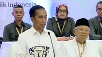 Dapat Nomor 1, Jokowi: Memang yang Diperebutkan RI-1