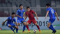 Babak I, Indonesia U-19 Tertinggal dari Qatar