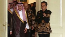 Presiden Jokowi Terima Menlu Arab Saudi