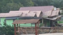 Rumah Warga Kutai Kartanegara Tiba-Tiba Roboh, Diduga Likuifaksi