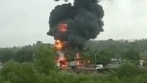 Gara-gara Puntung Rokok, Gudang BBM di Ogan Ilir Terbakar
