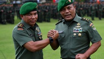 Kasad Pimpin Sertijab Lima Pejabat TNI AD