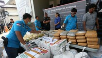 Penyelundupan Ganja 1,4 Ton dan Sabu 100 Kg