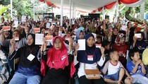 Penyaluran Bantuan Sosial PKH di Depok