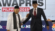Parasyndicate: Debat Ketiga, Skor Ma'ruf 9, Sandiaga 7