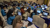 Rekapitulasi Hasil Pemilu, Jokowi-Ma'ruf Unggul di Lima Provinsi