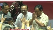 Hadiri Syukuran Pendukungnya, Prabowo Diteriaki 'Presiden, Presiden'