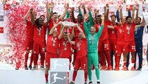 Bantai Eintracht, Bayern Muenchen Amankan Gelar Bundesliga