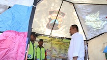 Wabup Kebumen Pantau Posko Pelayanan Arus Mudik