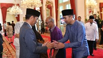 Calon Ketua Umum Hipmi Hadiri Open House Presiden untuk Minta Restu