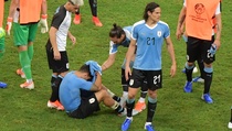 Tangisan Suarez Pecah Usai Uruguay Tersingkir