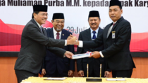 Sertijab Kalan BPK Provinsi Sulawesi Utara, Pengelolaaan Keuangan Pemerintah Daerah Diharapkan Menjadi Semakin Baik