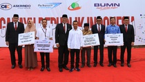 Askrindo, Perum Perindo dan PTPN XIII Gelar Upacara Kemerdekaan