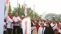 Askrindo, Perum Perindo dan PTPN XIII Gelar Jalan Sehat di Mempawah