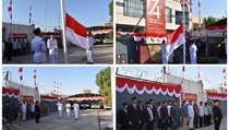Warga Irak Ikut Kibarkan Merah Putih di Baghdad
