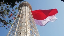 Baru Kali Ini Rakyat di Pulau Sabira Melihat Upacara Bendera